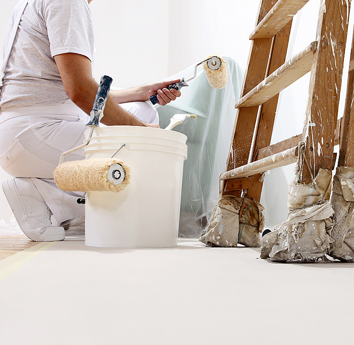 Schilder- en behangwerken